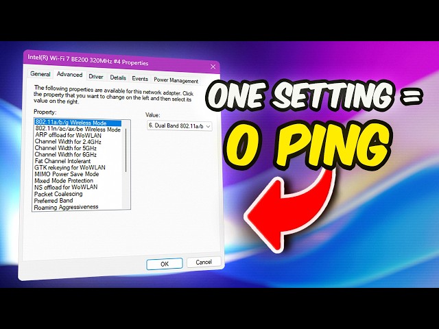 BEST Wireless Internet Settings for GAMING 2026 (Lower Ping, Decrease Latency, Increase Speed)