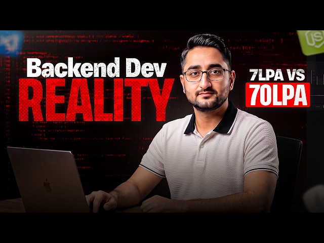 Backend Engineering in 2026: Skills That Pay 70 LPA
