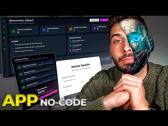 BRUTAL! Complete No-Code APPs by AI 💵 EASY Tutorial creating Backend, Login, Payments,…