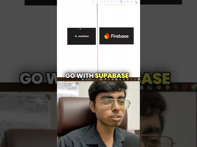 Firebase vs Supabase! Which one to choose? #firebase