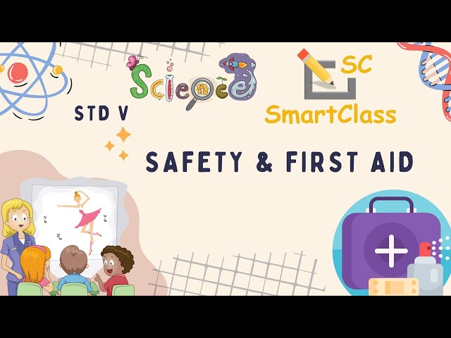 Safety and First Aid CBSE class 5 Science