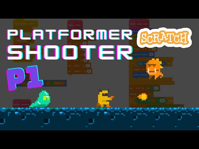 Scrolling Platformer SHOOTER || Part 1 || Scratch 3.0 Tutorial