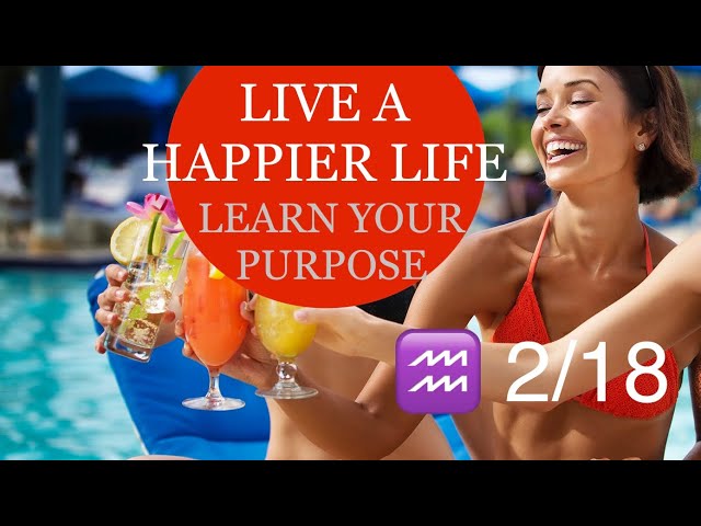 AQUARIUS LEARN YOUR LIFE PATH ♦️KARMA / DHARMA 🔮AWAKEN ⚡️TRANSFORM ASCENSION ➕HBD FEBRUARY 18TH #218