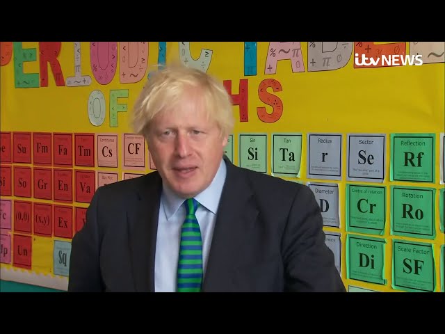 Boris Johnson sacks education mandarin and blames exam fiasco on ‘mutant algorithm’ | ITV News