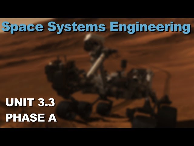 Project Life-Cycle Phase A- Space Systems Engineering 101 w/ NASA