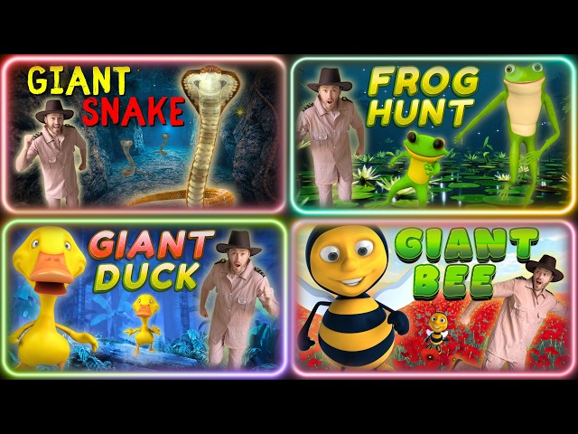 Giant Animal Adventure! 🐍 | Interactive Stories for Kids | Adventure Stories with Explorer Riley