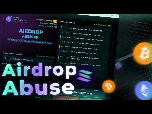 *NEW UPDATED* Airdrop Abuser 2025 | Ultimate Airdrop Farming Tool | FREE Download