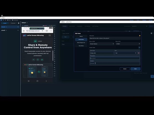 24. Analyze Images and Text with AI | LLM Nodes in LaiCai Flow