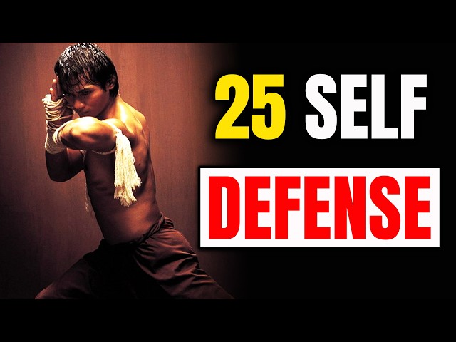 25 Amazing Self Defense Techniques👊| How To Protect Yourself?!