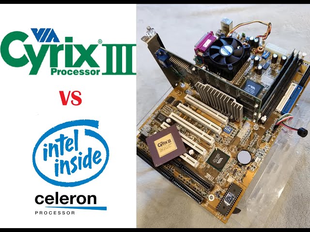 VIA Cyrix III Samuel vs Intel Celeron Mendocino - Socket 370 CPU comparison