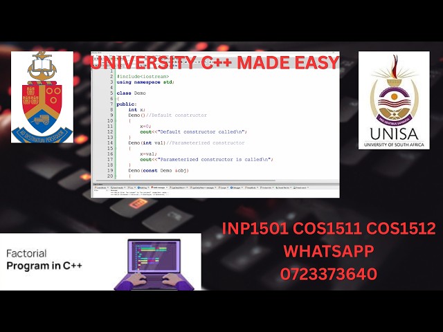NP1501 | COS1511 | COS1512 🔥 Learn Arrays in C++ + Join Our Group Classes!