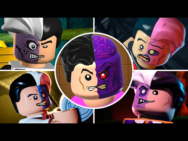 Two-Face Boss Evolution in LEGO Batman Games (All Appearances 2008–2026)