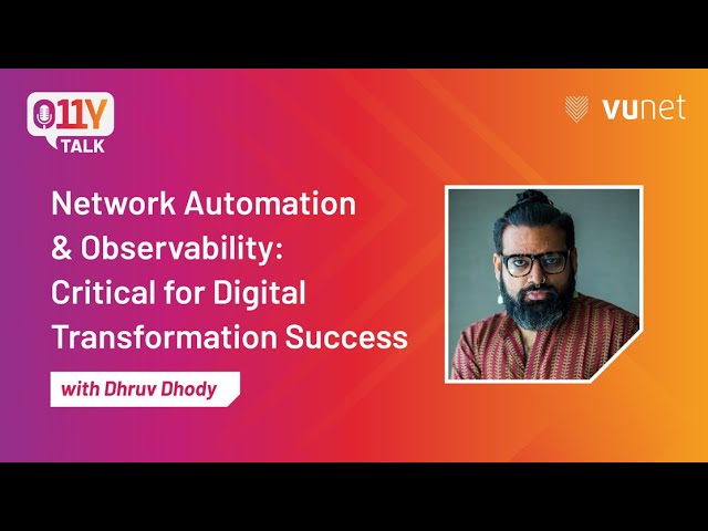 Observability Talk - Ep 9: Network Automation and Observability with Dhruv Dhody