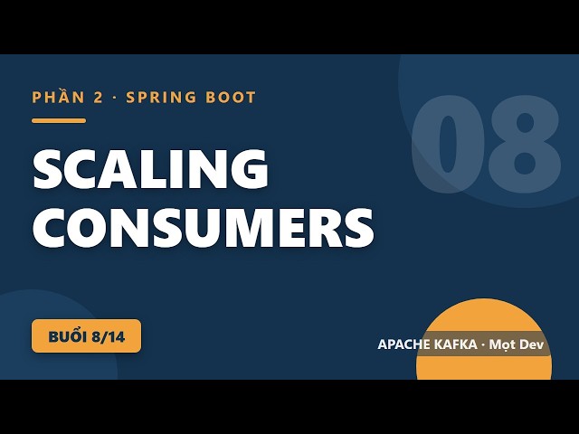 Kafka #8: Scaling Consumers in a Consumer Group — Docker Compose and Real-world Rebalance