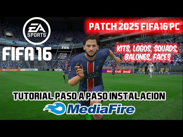 FIFA 16 ACTUALIZAR AL 2025 | PARCHE INFINITY PATCH v8.0 - PASO A PASO TUTORIAL DE INSTALACIÓN