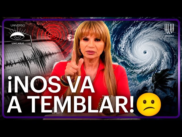 ¡De 7.4 o 7.7! Mhoni Vidente PREDICE nuevo sismo en México | Universo Unicable