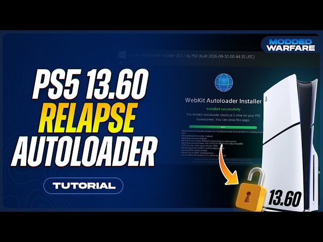PS5 13.60 Relapse Autoloader & Payload Manager Tutorial