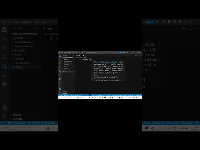 📂 Never Lose Your Data Again! Learn Python File Handling|Python File Handling#1