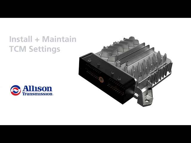 TCM Reflash | Allison Transmission