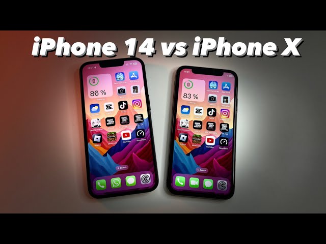 iPhone X vs iPhone 14 - The Ultimate Speed Test Comparison!