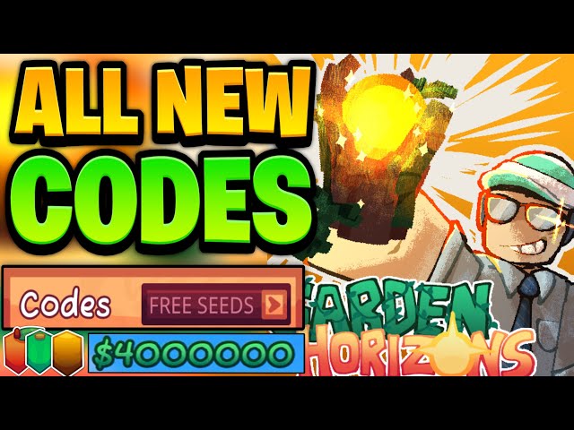 *NEW CODES* ALL WORKING CODES FOR Garden Horizons In March 2026! Roblox Garden Horizons Update Codes