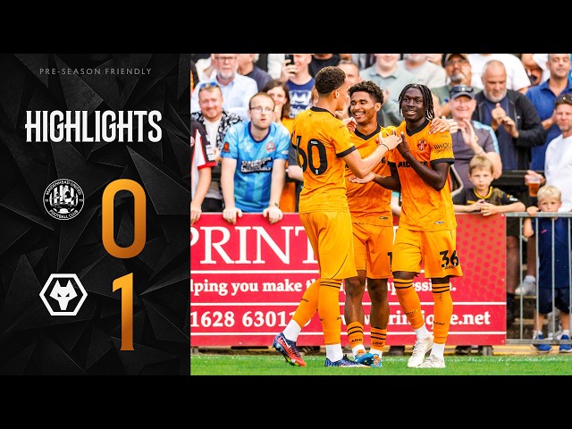 Mane makes the difference | Maidenhead 0-1 Wolves | Pre-season Highlights