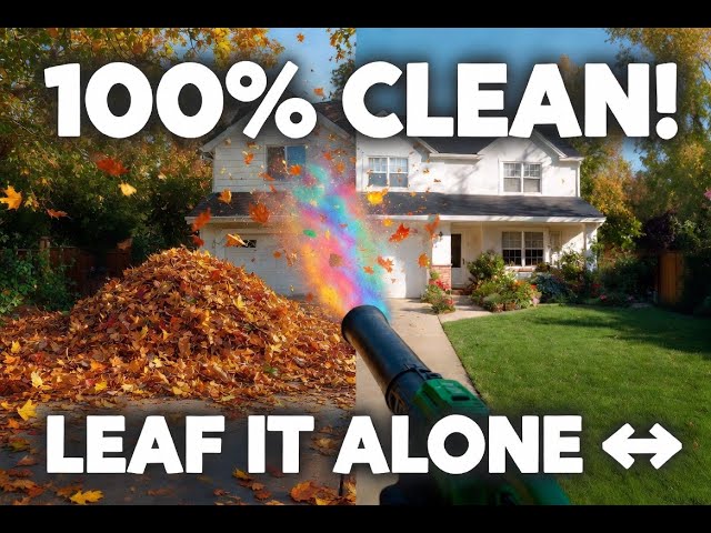 Leaf It Alone – ASMR Leaf Blowing Satisfaction! 🍂💨 (Full Gameplay Walkthrough)