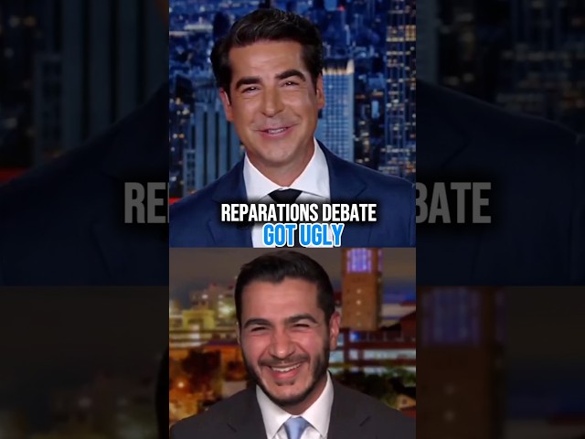 Jesse Watters CORNERS Abdul El-Sayed On Reparations