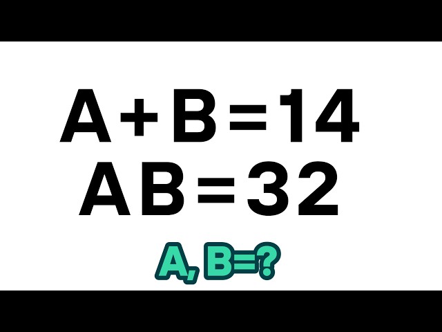 A Simple Trick to Solve This Math Problem