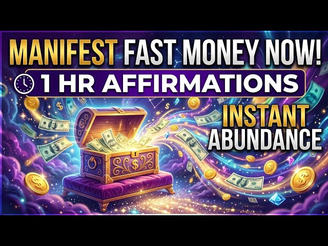 Manifest Money FAST 💸 Receive Unexpected Wealth While You Relax (Sleep/Meditation)