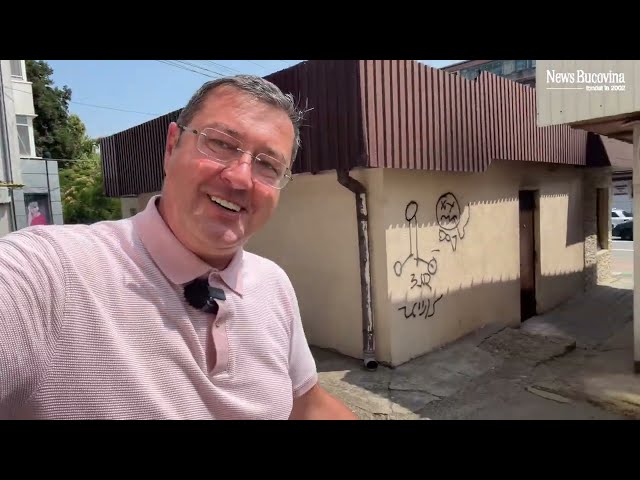 They’re done with the GARAGES…now they’re starting to tear down the shops - Suceava City Hall isn...