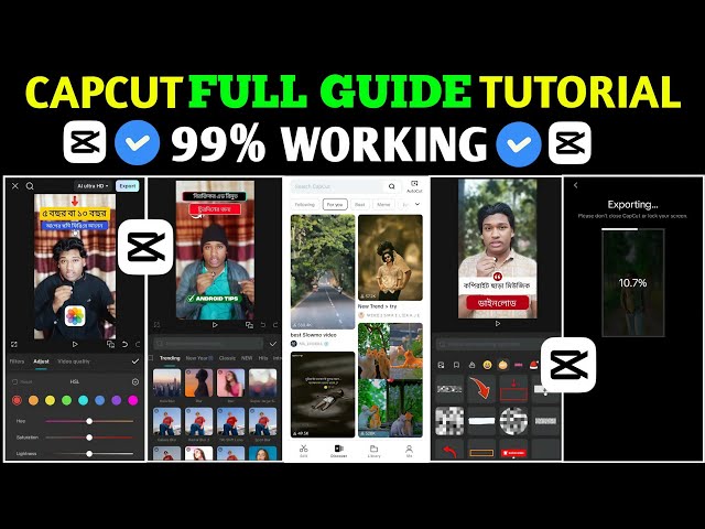CapCut 99% Working (Bangla Tutorial) New 2026