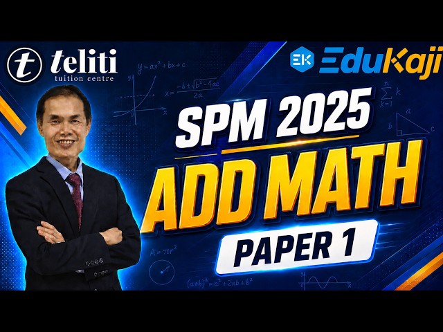 SPM Add Math 2025 - Paper 1