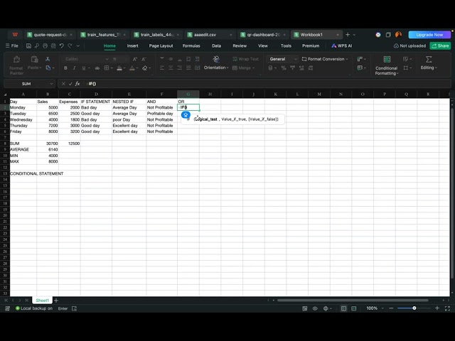 Excel for data analytics (AND/OR) well explained.