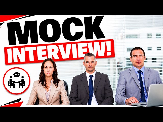 MOCK INTERVIEW QUESTIONS & ANSWERS! (15 COMMON INTERVIEW QUESTIONS & ANSWERS!)