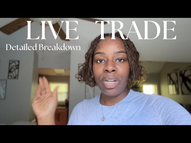 Day Trading for Beginners: How I find my Entries (watch me LIVE Trade) *Detailed breakdown*