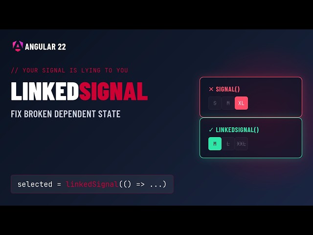 Angular linkedSignal Explained — Fix The State Bug