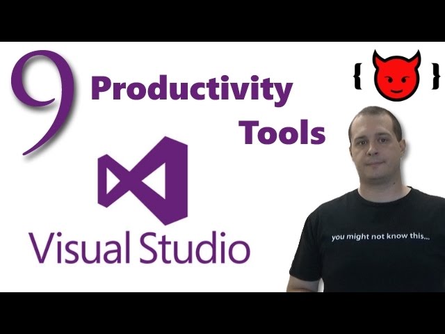 9 Visual Studio Productivity Tools