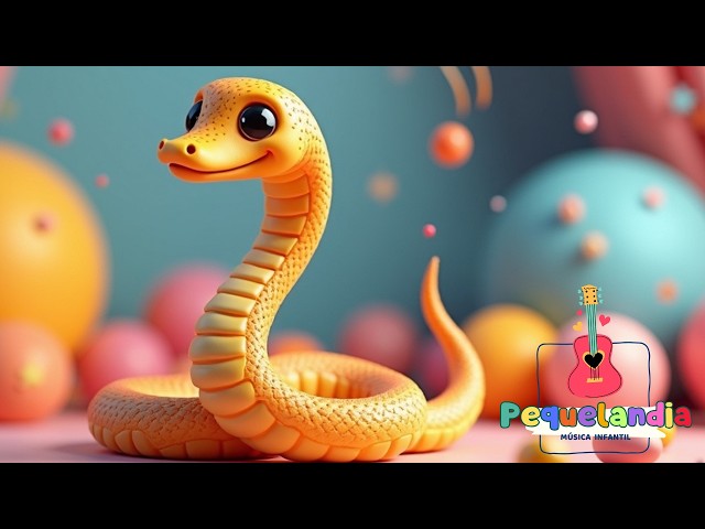 🎶🐍 Música Infantil | Serpientita Deslizante | Canciones Infantiles para Bailar y Aprender