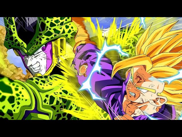 Dragonball Z | SSJ2 Gohan vs Perfect cell [ Full Fight ]