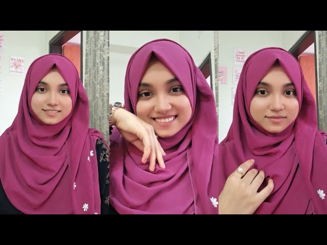 Easy Hijab Tutorial for Beginners | Simple & Elegant Hijab Style