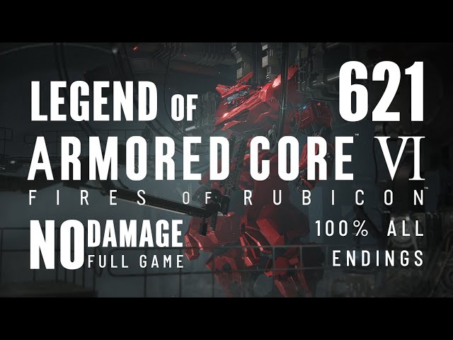 【 Armored core 6 】Walkthrough-Entire Storyline - No damage - S Rank
