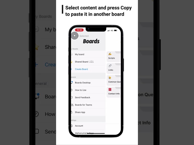 Duplicate content from view only Boards iOS  | Boards App