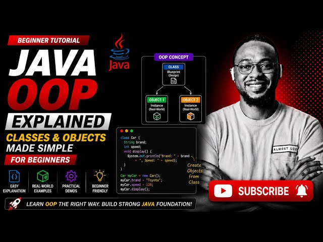 Java OOP Explained | Classes & Objects Made Simple for Beginners