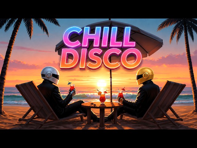 Daft Punk Inspired Sunset Funk 🌅 Smooth Disco Grooves, Neo Soul Dreams & Luxury Lounge Nights