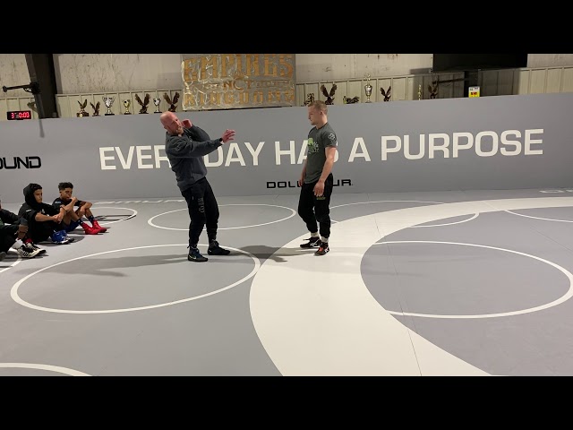 Underhook & Collar   High Crotch Attack