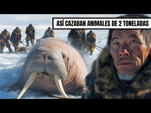 Cómo los cazadores inuit atrapan morsas de 1800 kilos en el Ártico