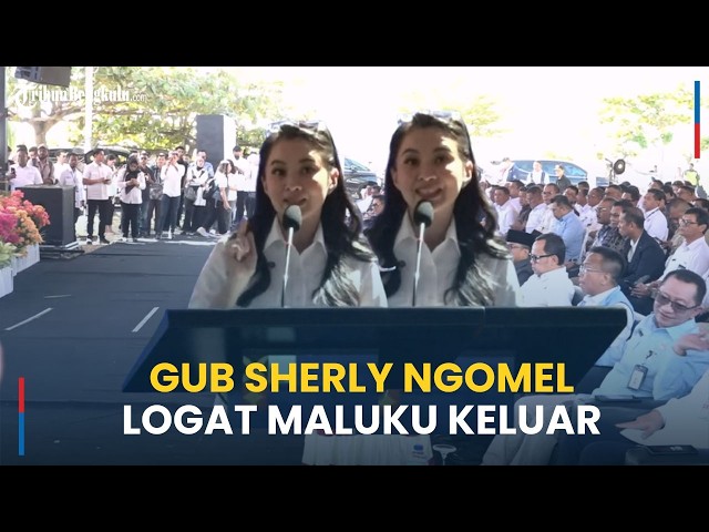 Maluku Accent Comes Out, Moment Governor Sherly Tjoanda 'Scolds' Coordinating Minister for Food Z...