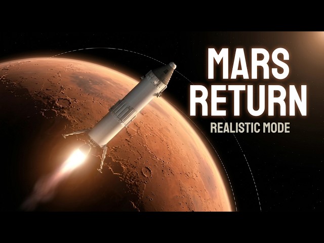 Mars Return realistic mode | SFS Spaceflight Simulator