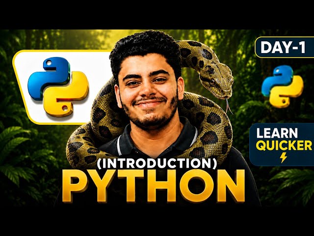 Introduction to Programming | Day 1 of 90 Days Python